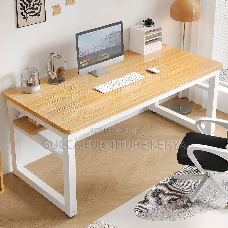 Rectangle Easy Installation Writing Desk With Sledge - 120CM