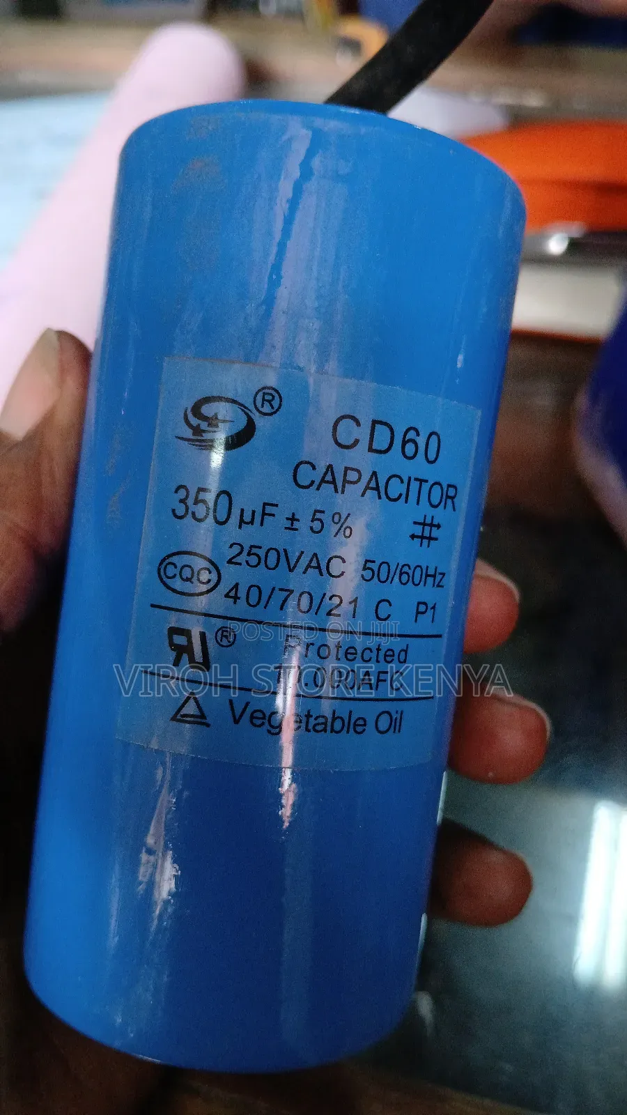 Starting Running Capacitors CD60 Capacitor 350uf 250vac