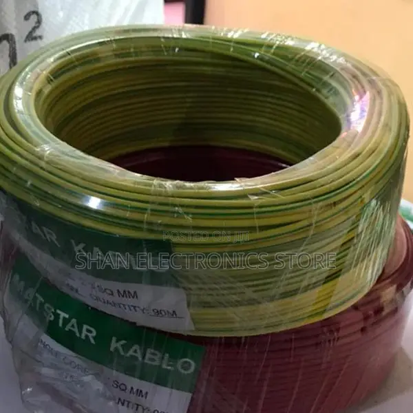 Single Core Electrical Wiring Cable 2.5mm Red, Black, Green