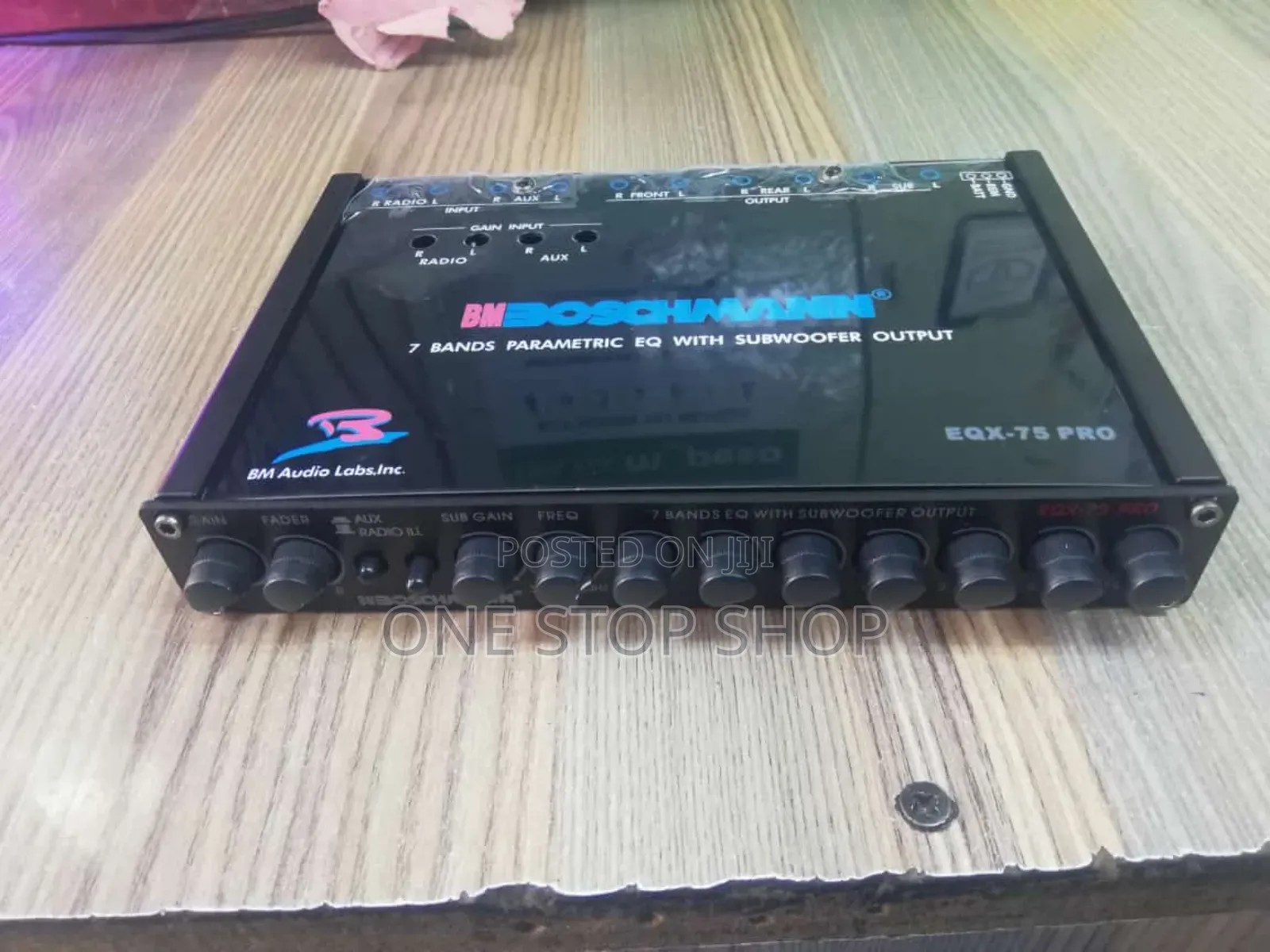 Brand New 7band Parametric Boschman Equalizer