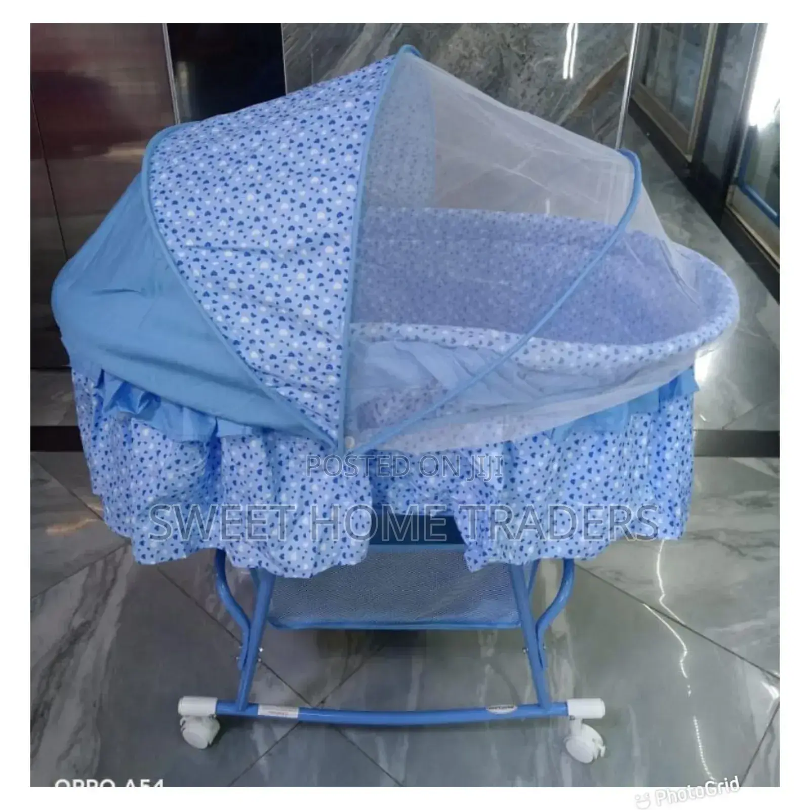 Baby Bassinet Blue