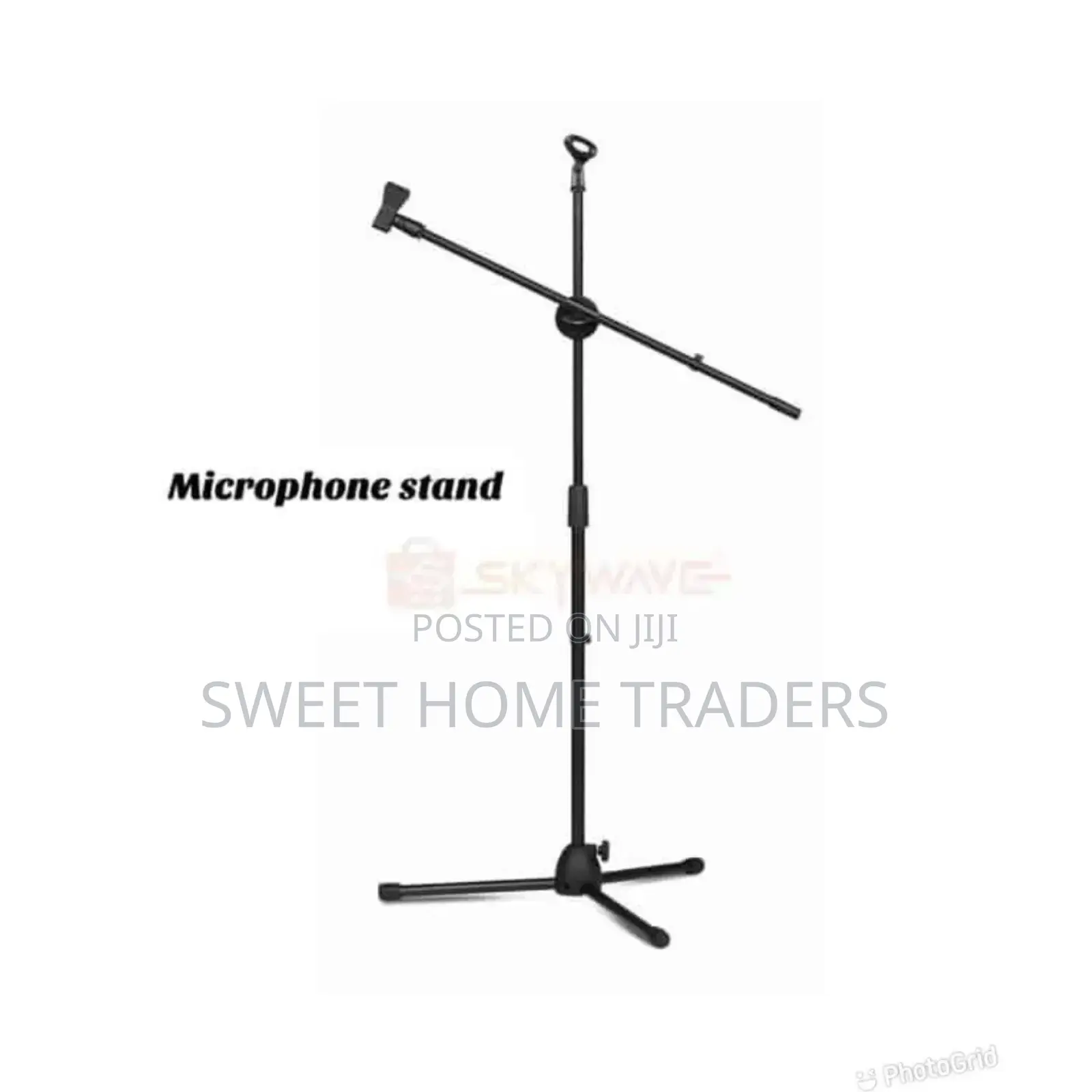 Microphone Stand With Mic Holder