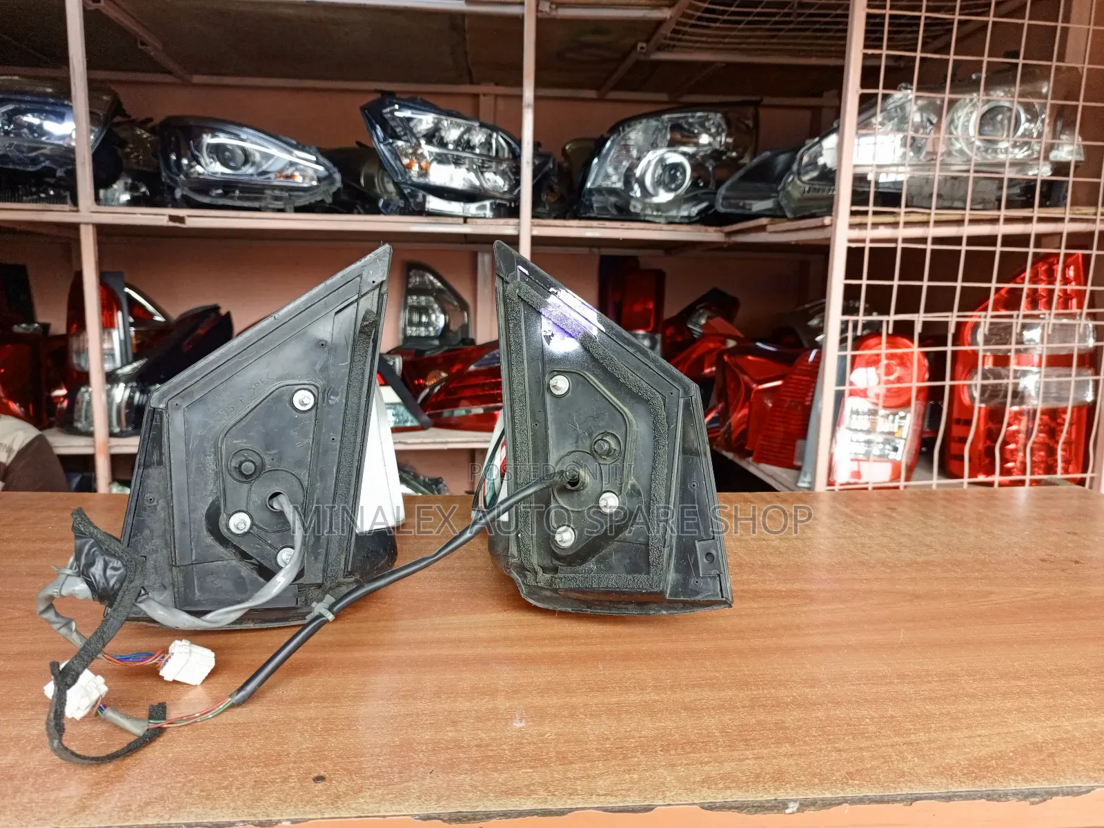 Nissan Wingroad Y12 Ex-Japansidemirrors Complete With Socket