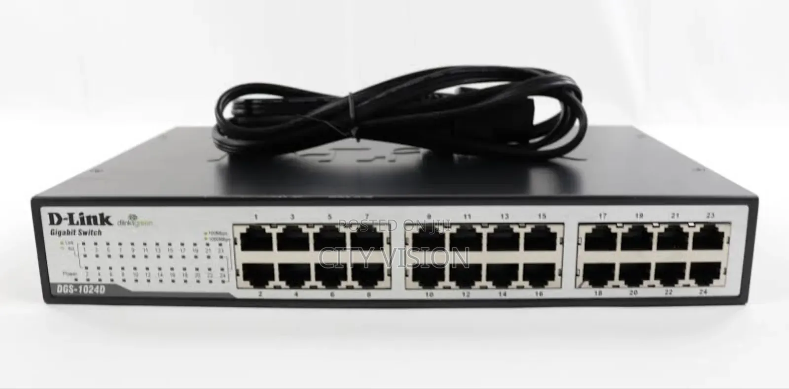 D-Link DGS-1024d 24-Port Unmanaged Gigabit Switch