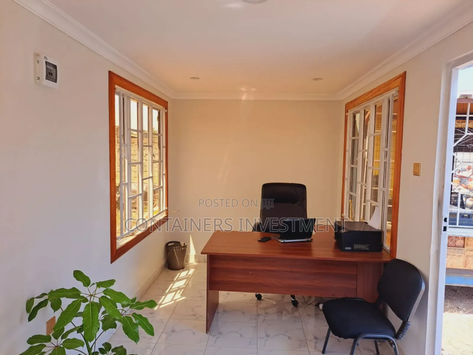 Beautiful Container Offices by Container Investment Kenya-