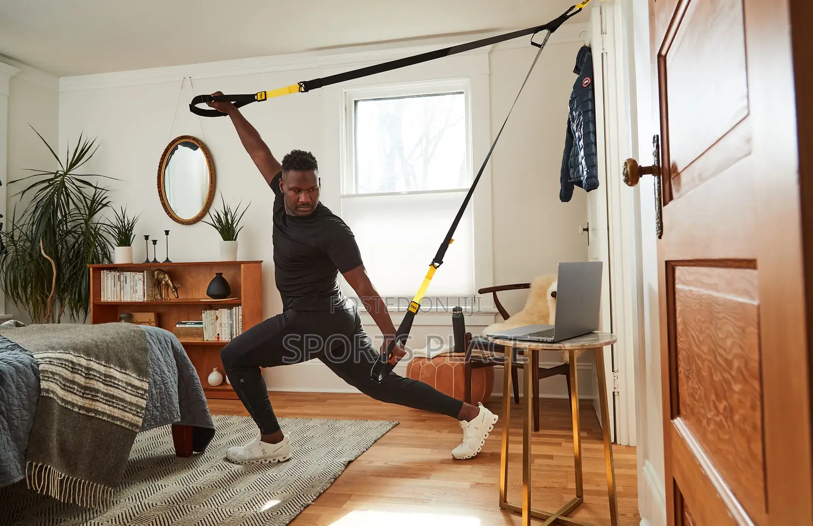 Home/Office/Commercial TRX Suspension Workout System Trainin