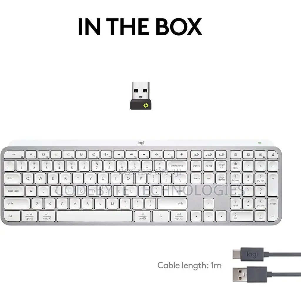 Logitech MX Keys Business Wireless Illuminated Keyboard