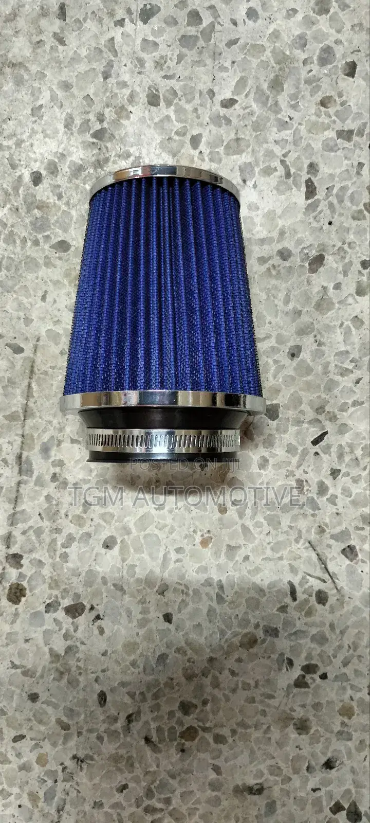 Racing Air Filter Con Shaped - Blue Colour