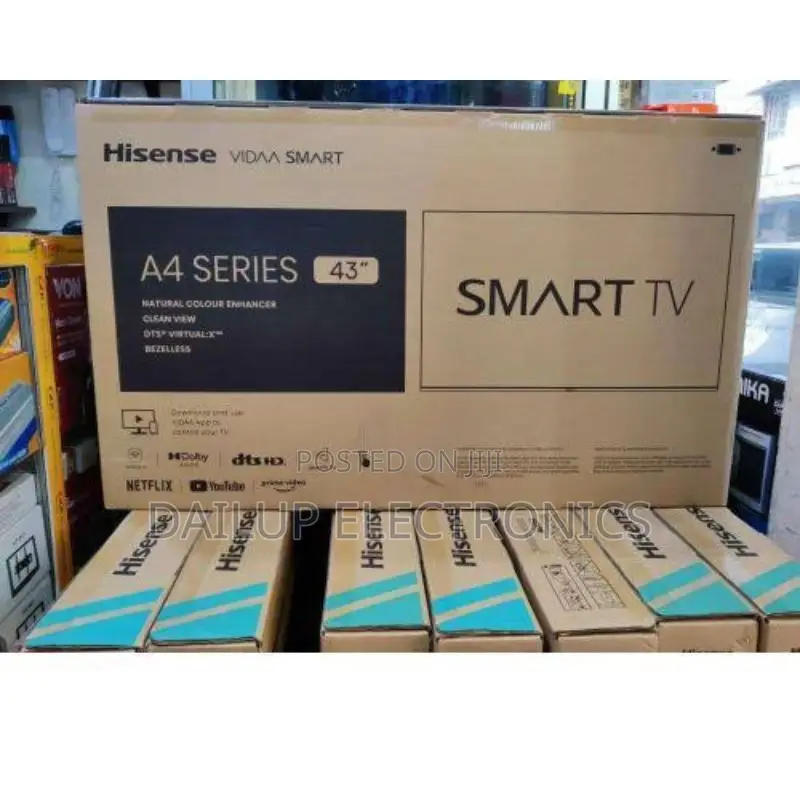 Hisense 43 Inch Frameless Smart Tv 43a4kken