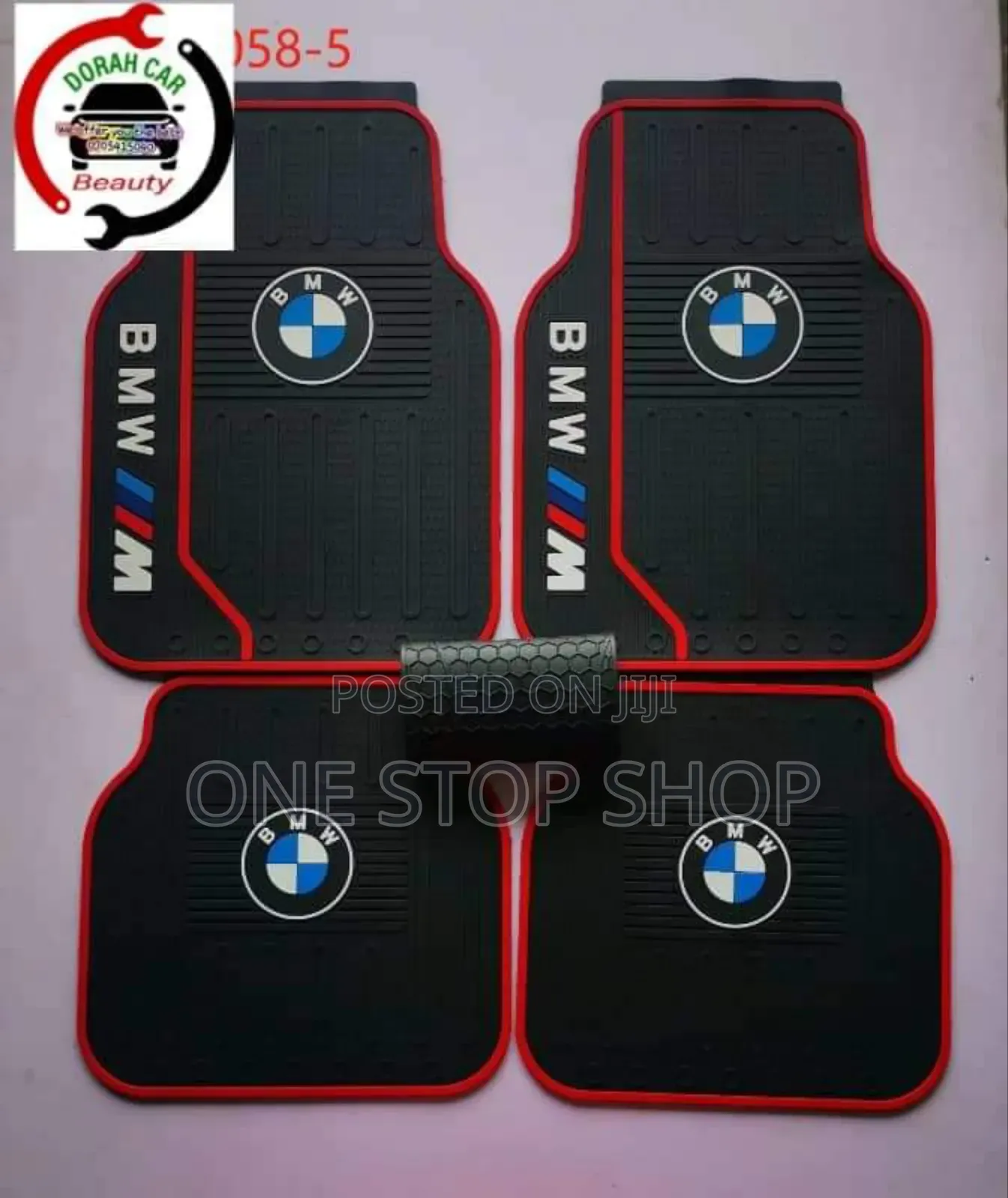 BMW 5pc Labeled Car Floor Carpet Mats