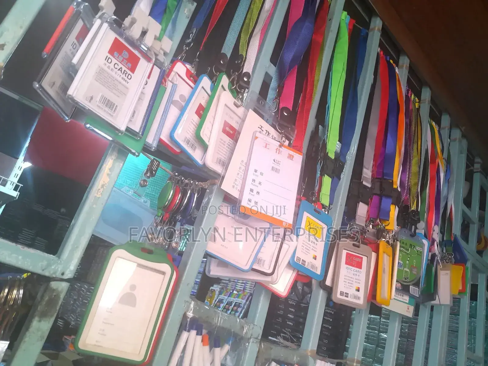 All Types and Sizes Lanyards and Holders Available