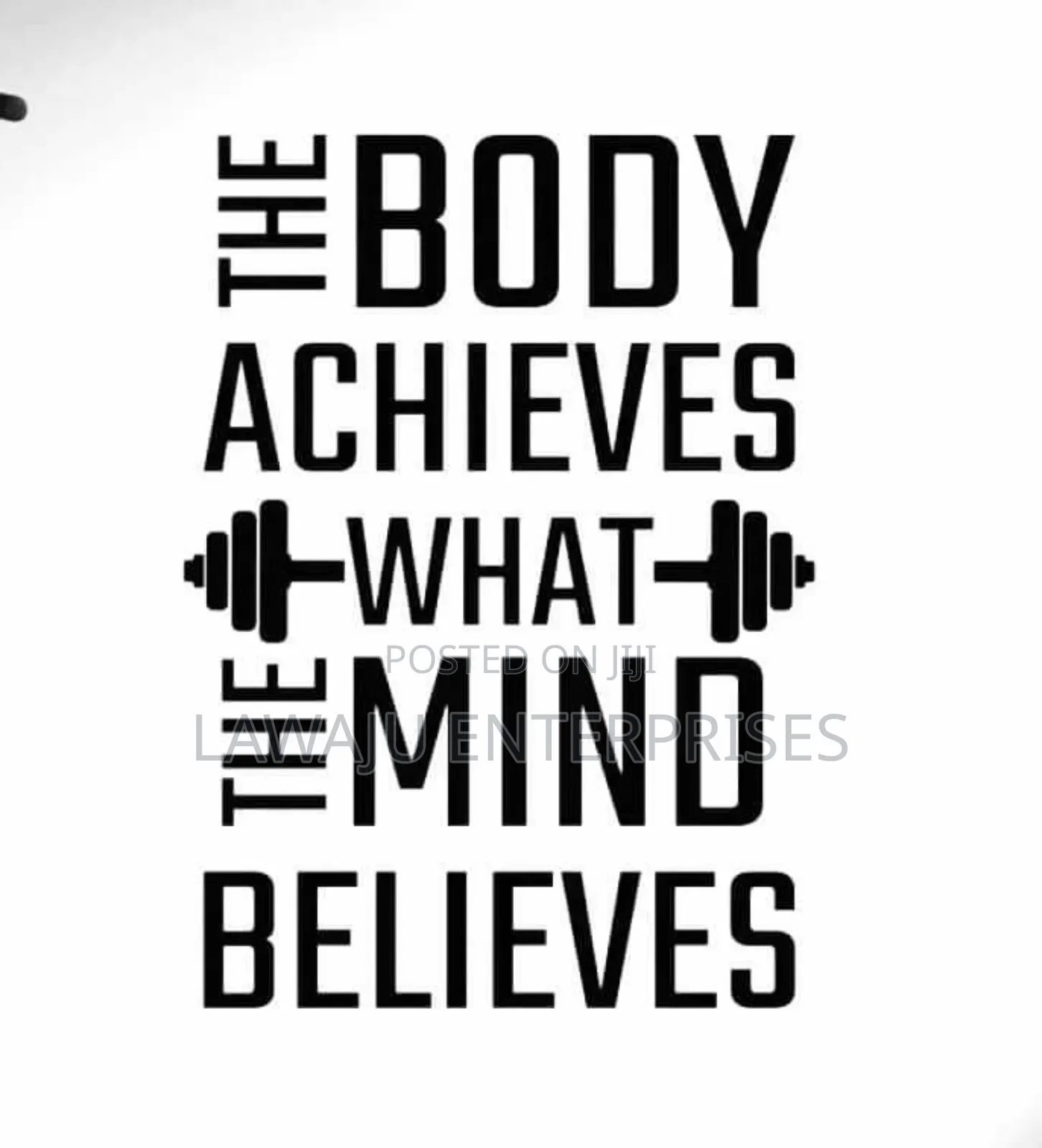 Motivation Wall Sticker