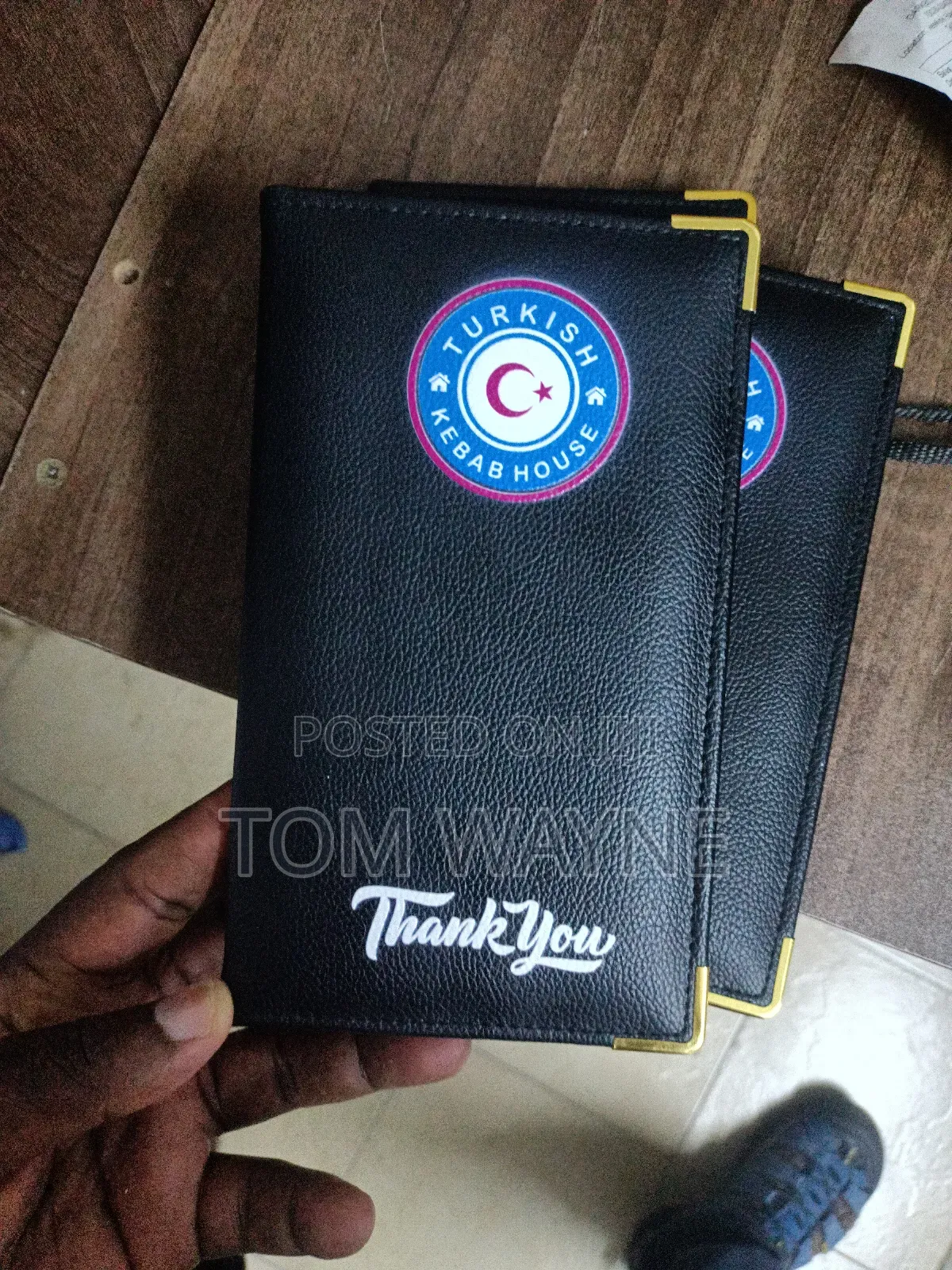 Leather Bill Folder