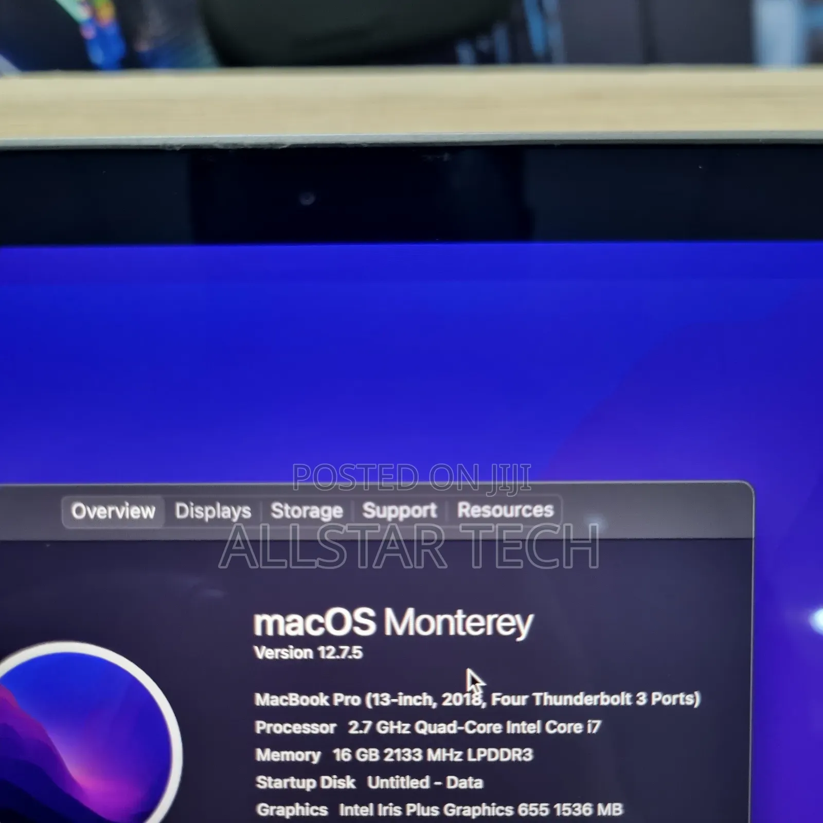 Laptop Apple MacBook Pro 2018 16GB Intel Core I7 SSD 1T