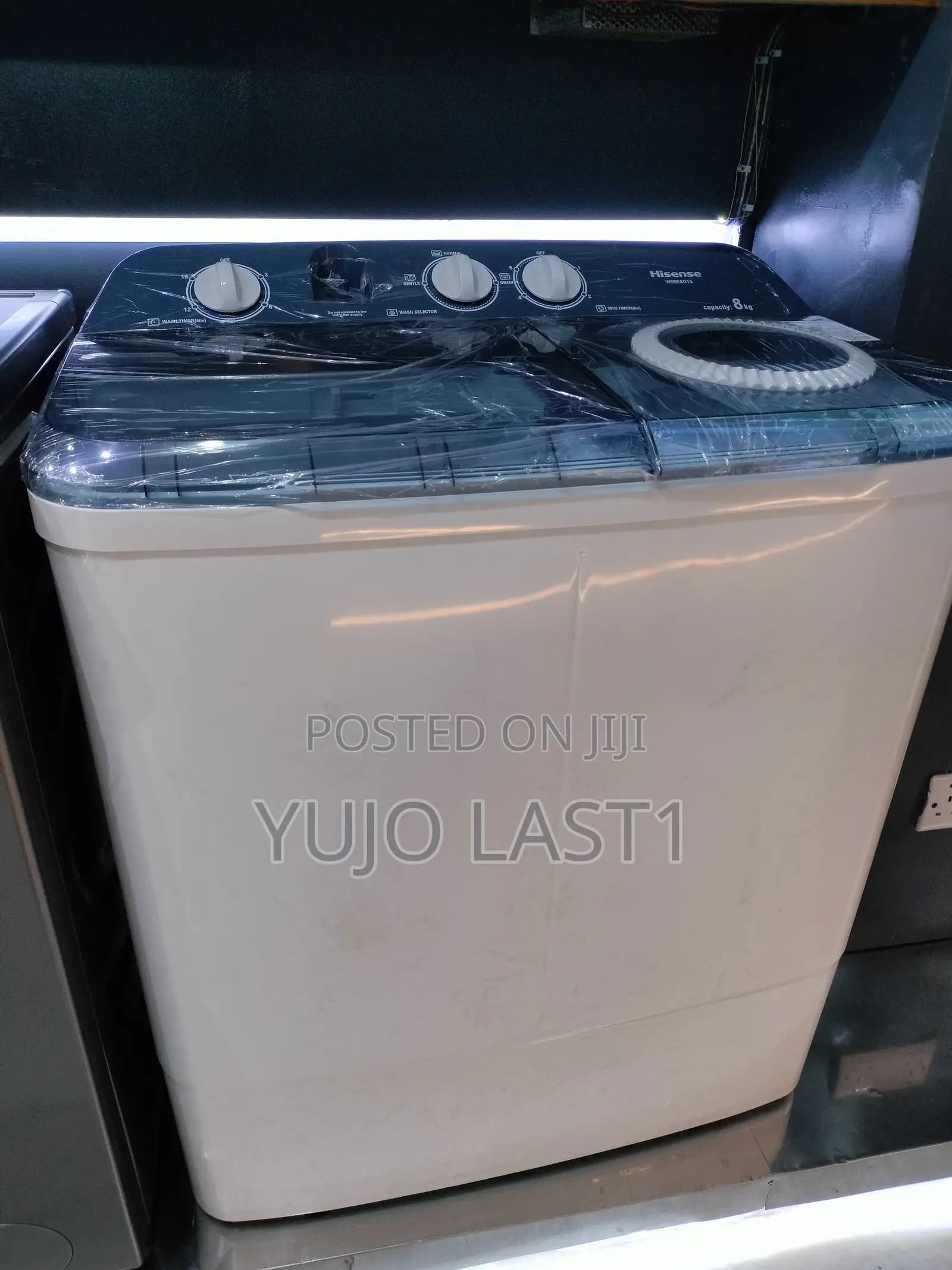 Hisense 8KG Top Load Automatic Washing Machine WTJA802T