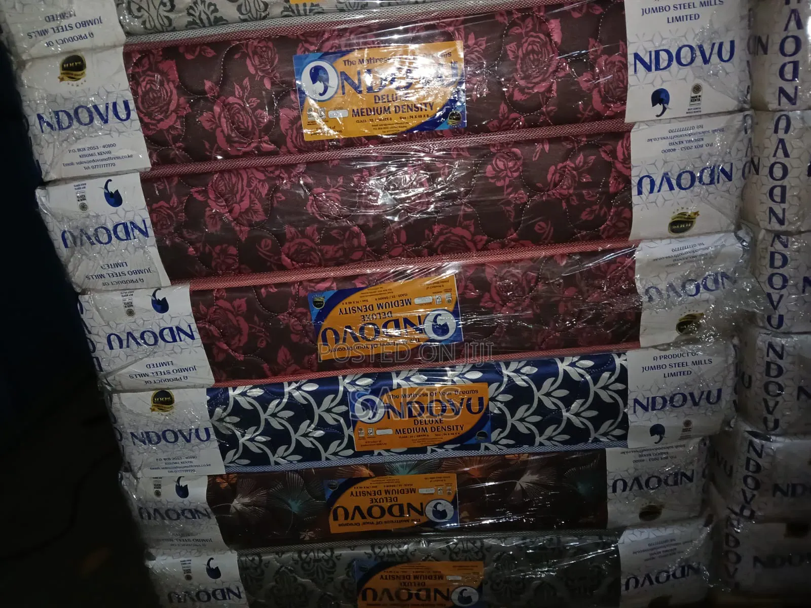 4 X 6 X 8" Ndovu Quilted Mattresses! Free Delivery