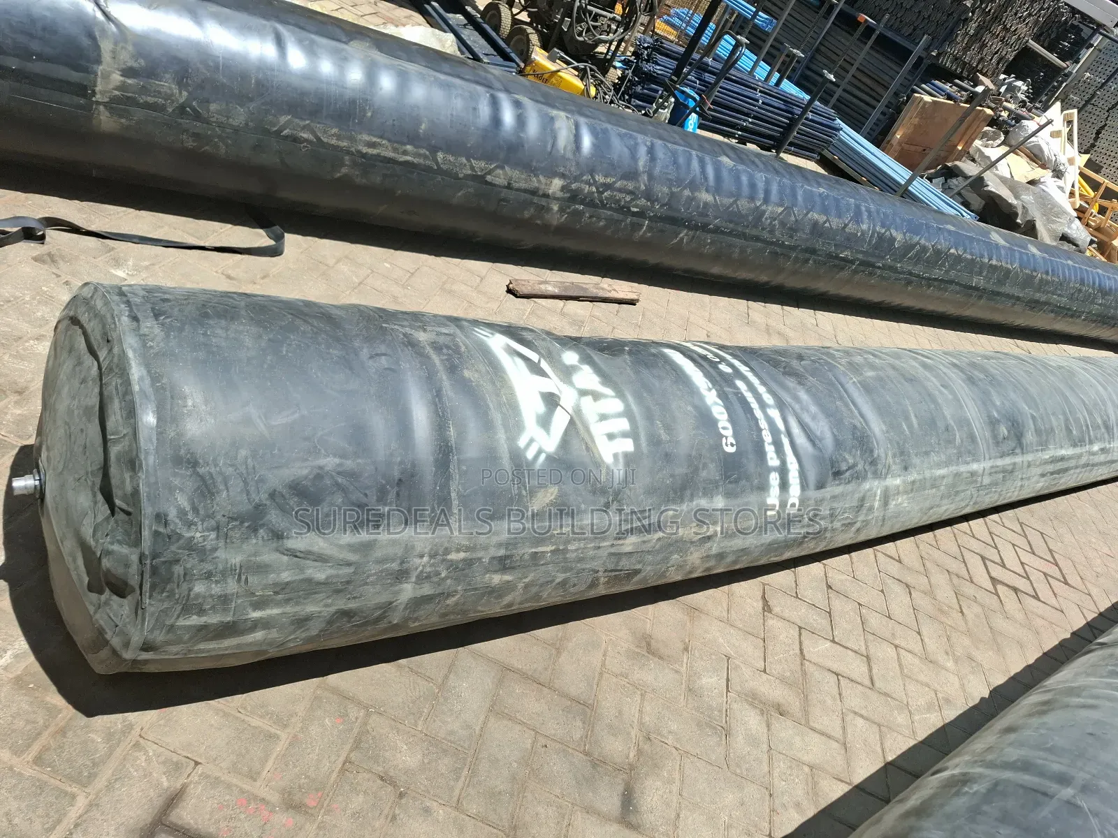 3layers INFLATABLE CULVERT BALLOONS (600mm by 9mtrs).