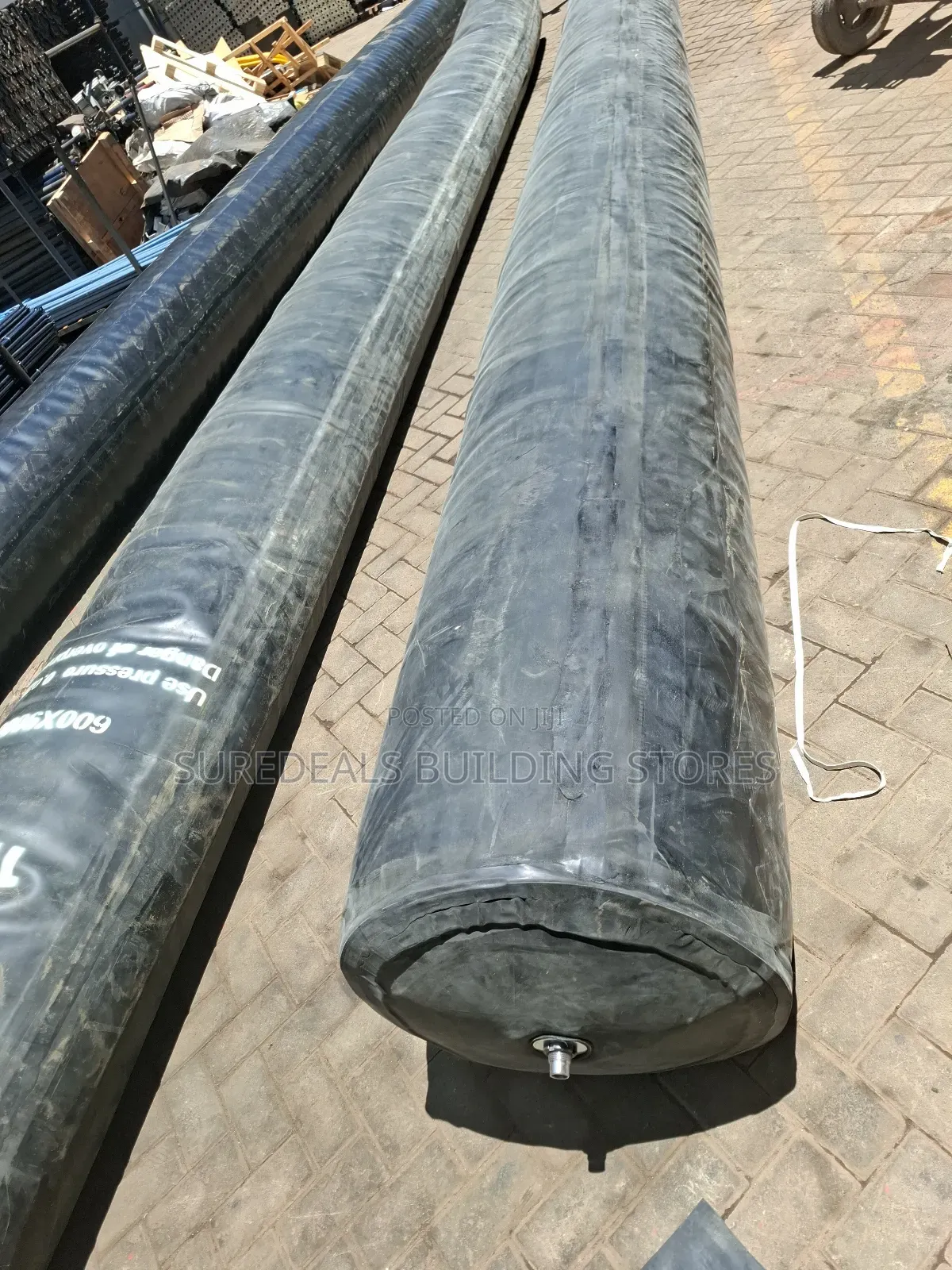 3layers INFLATABLE CULVERT BALLOONS (600mm by 9mtrs).