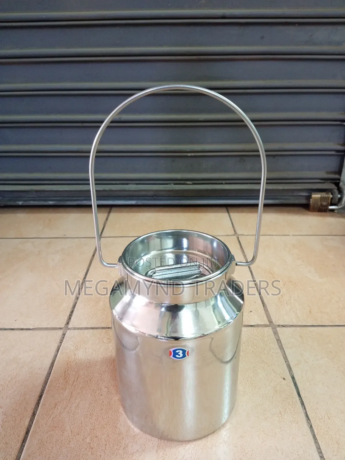 4L Stainless Milkcan/Milk Jerrican Storage