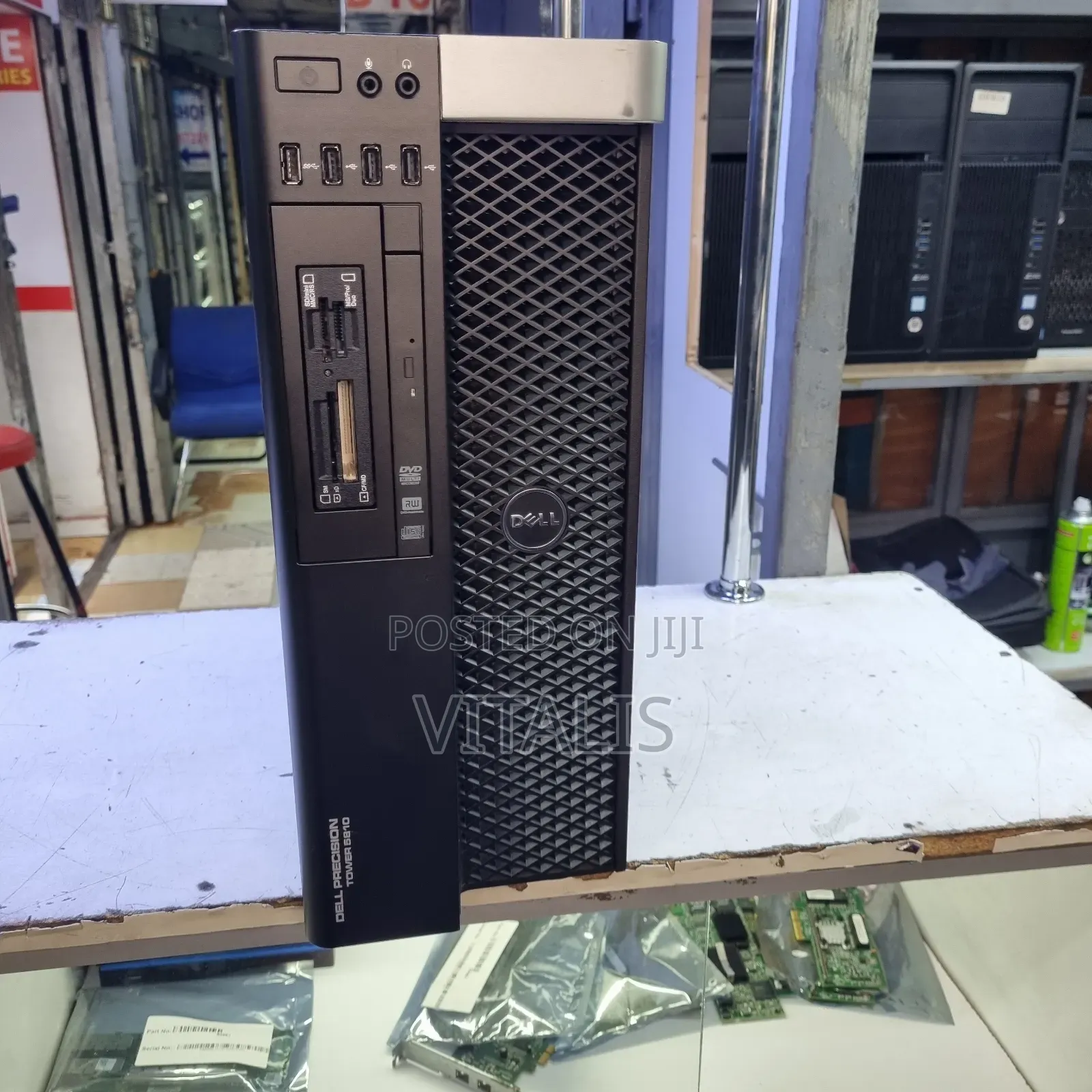 Desktop Computer Dell 64GB Intel Xeon HDD+SSD 1T