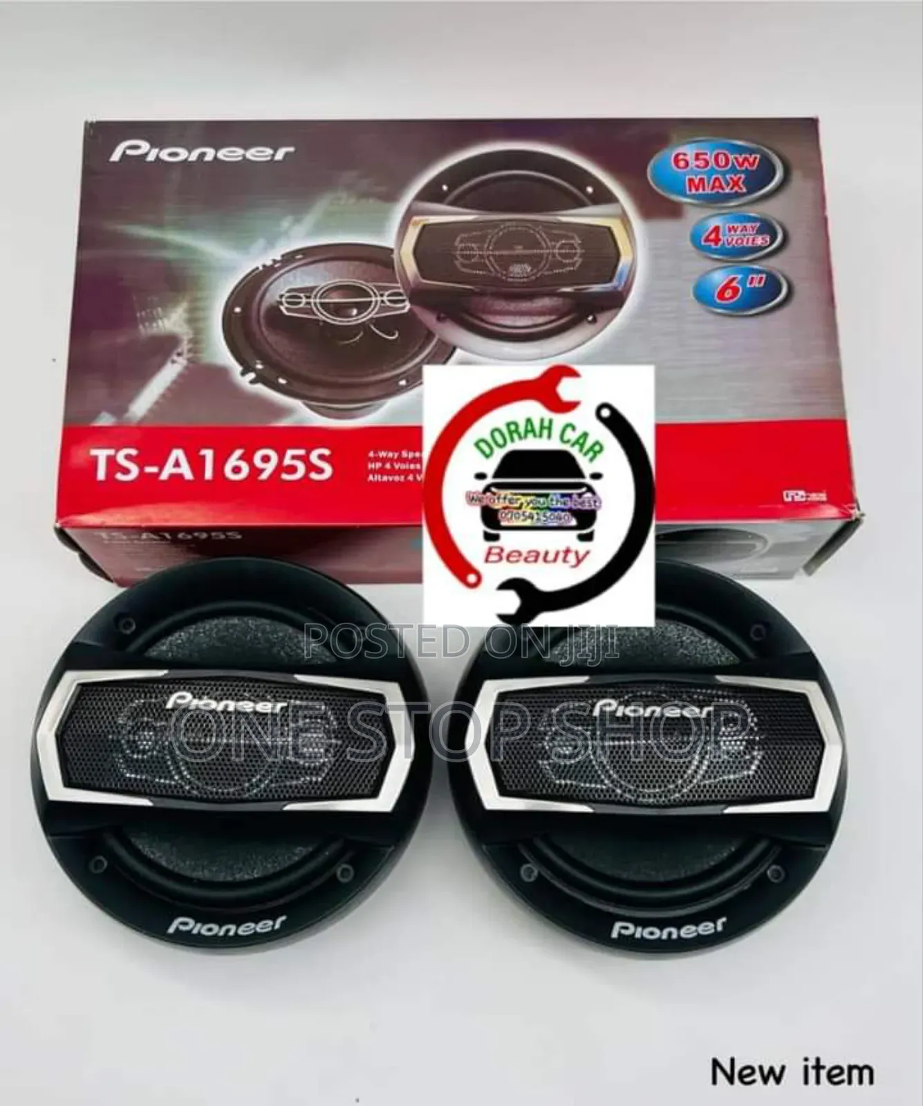 Brand New 6" Door Pioneer Generic Speakers