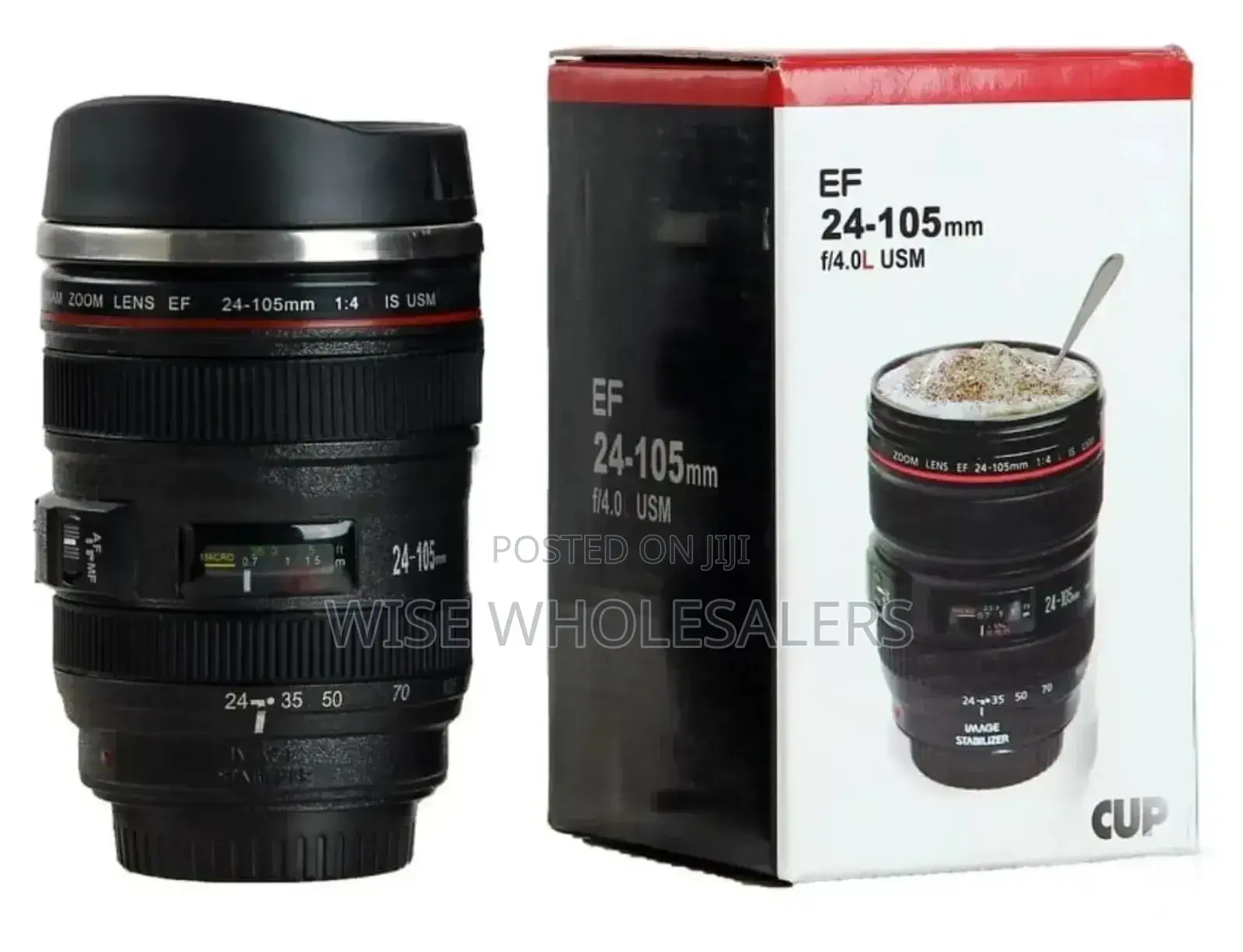 Camera Lens Travel Thermal Mug ° √ 