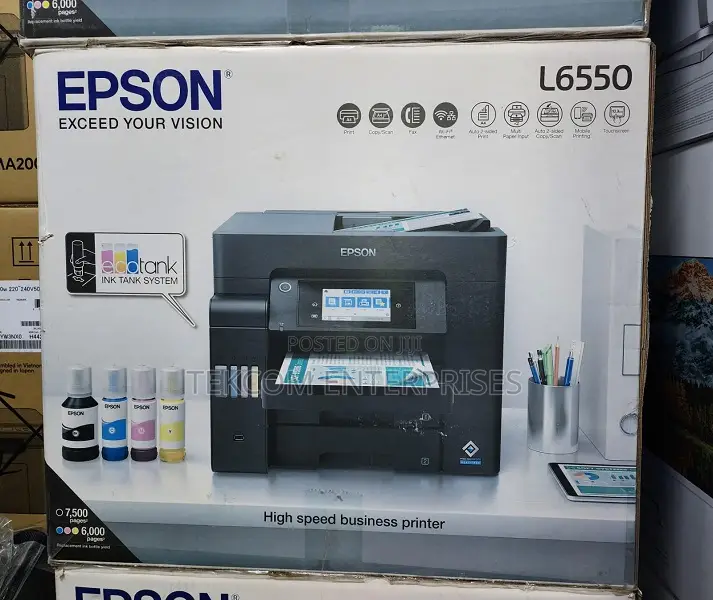 Epson L6550 Wi-Fi Duplex Alo Ink Tank Printer^Ecotank L6550
