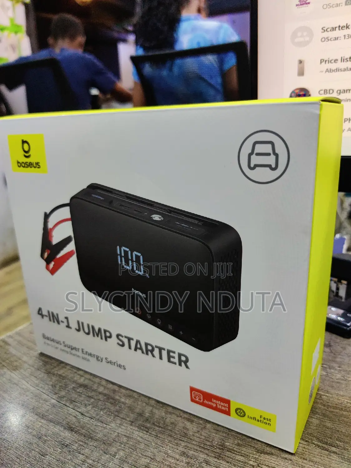 Baseus 4 in 1 Jump Starter