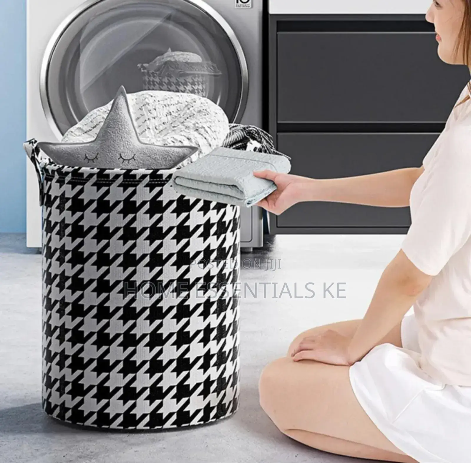 *50litre Foldable Laundry Basket