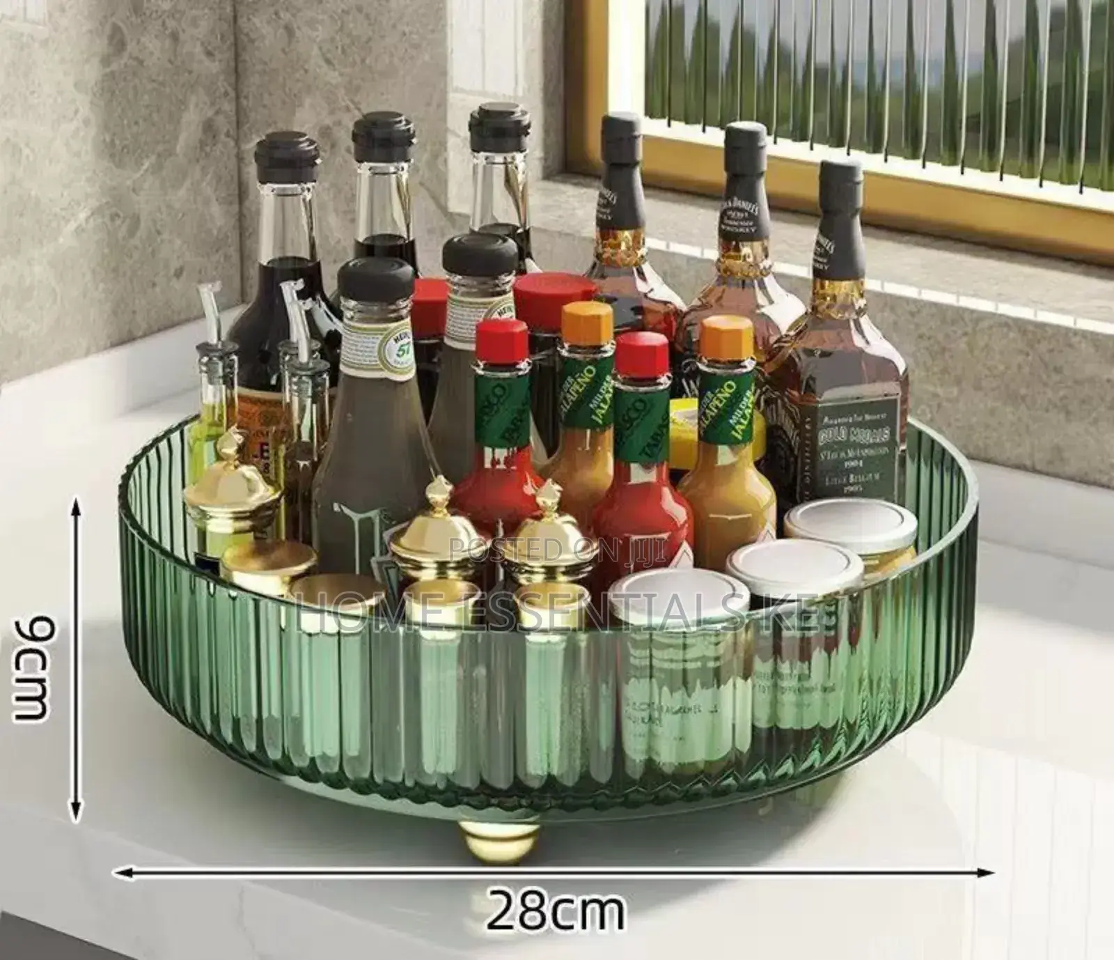 *28cmx9cm Rotating Acrylic Organizer