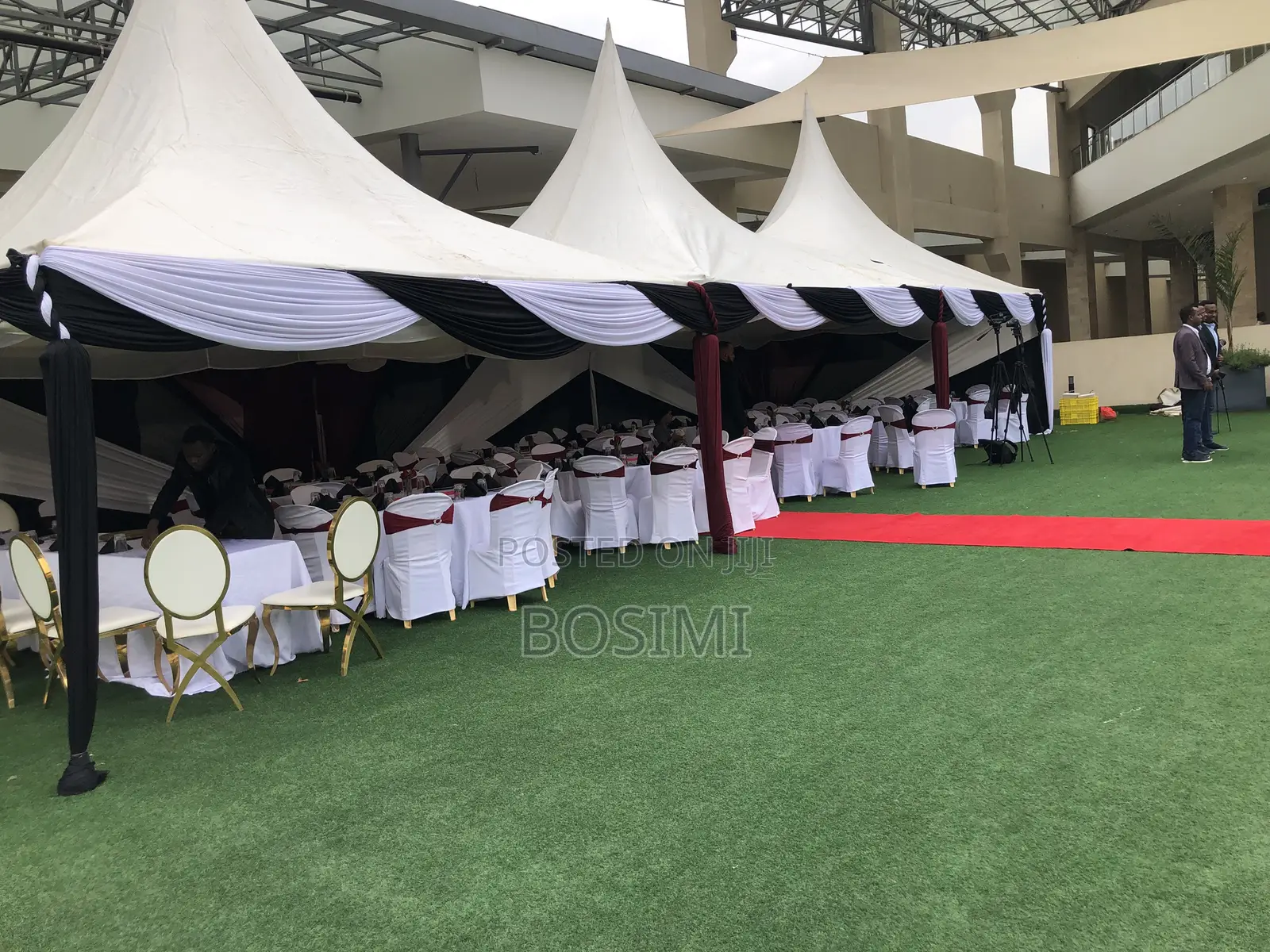 Tents ,Chairs ,Tables ,Red Carpets ,Vip Decor
