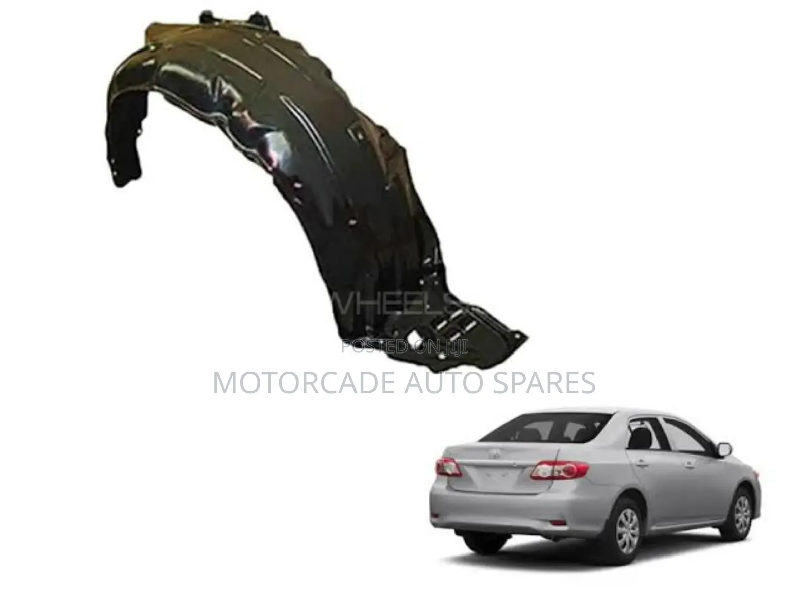 Toyota Axio 2012-2014 Front Bumper Stone Guards