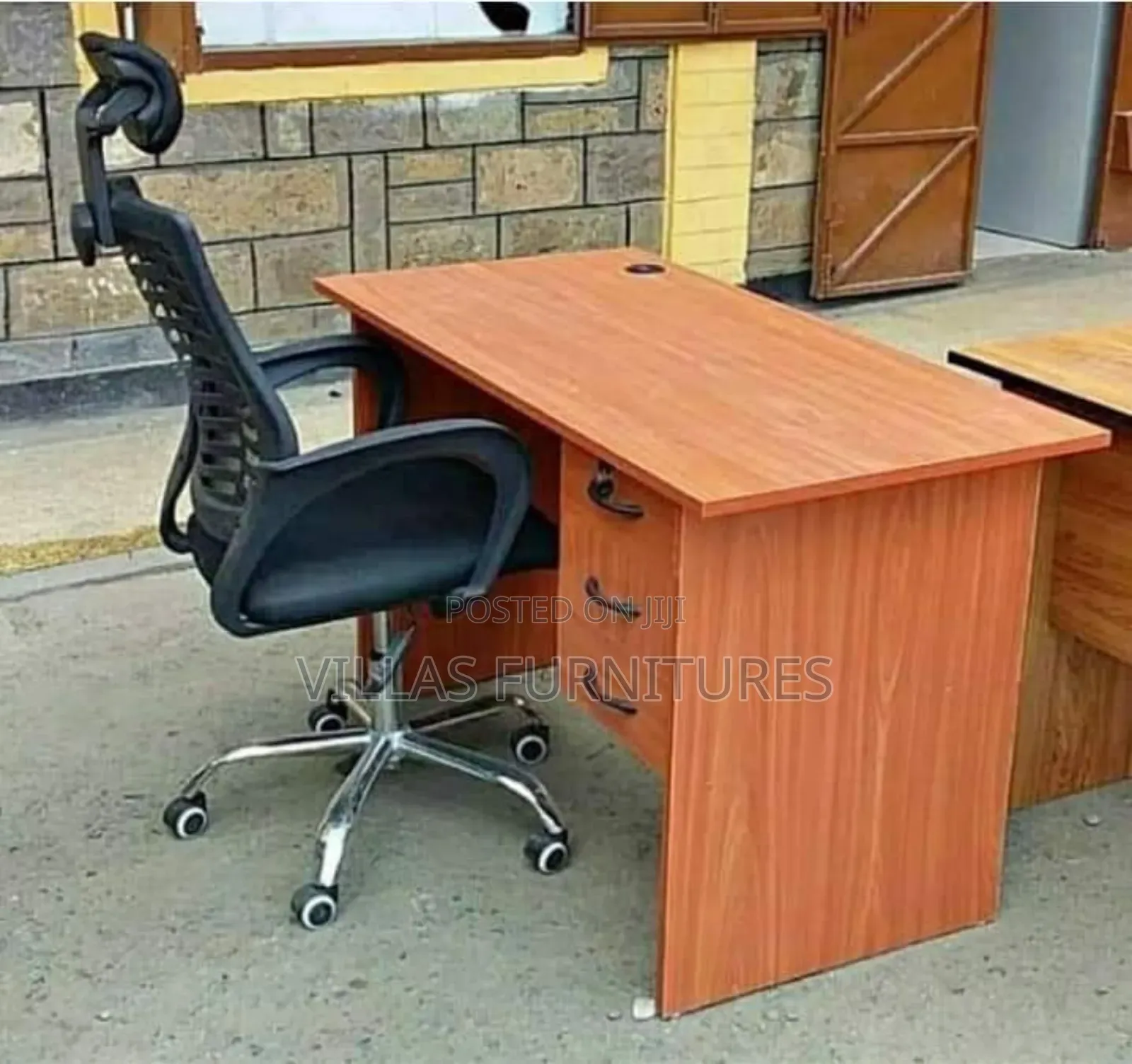Office Desk and Office Chair