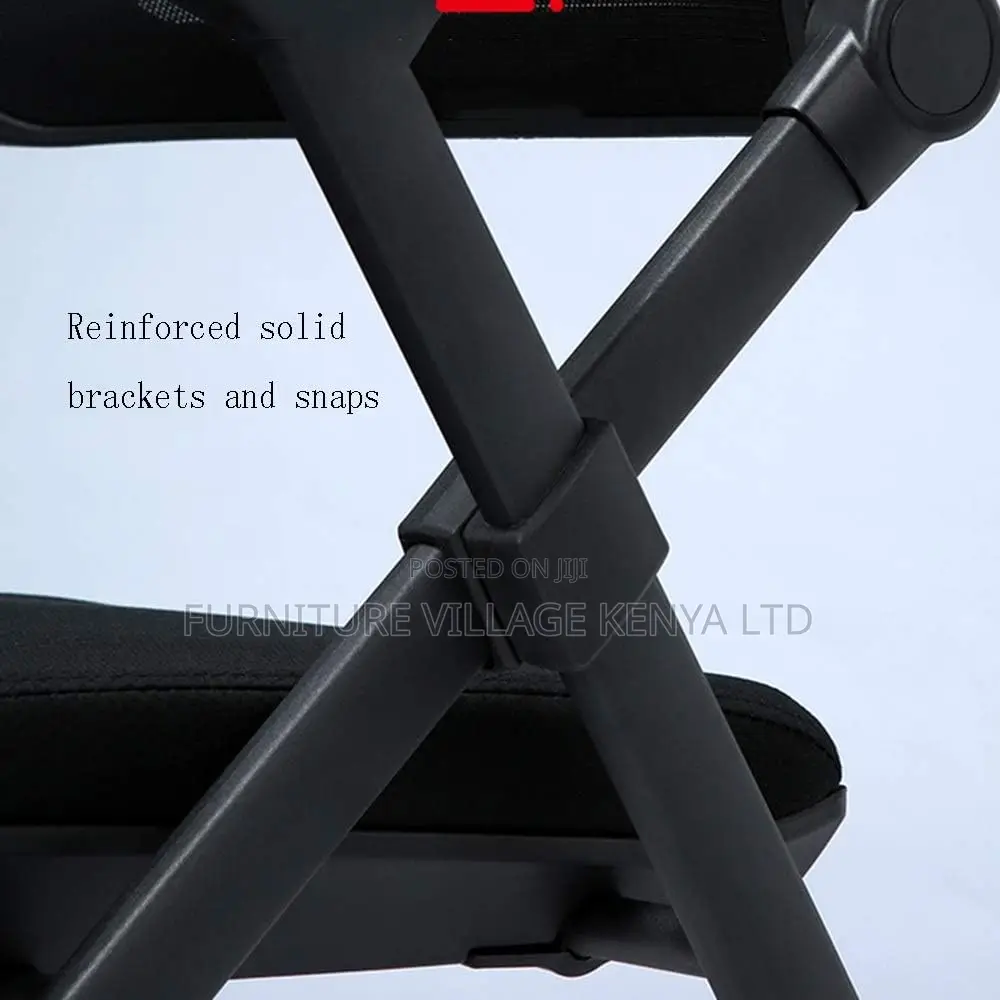 Foldable Office Chair, Mesh Back Nesting Arm Chair
