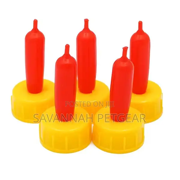 7 PCS Nipple Feeder Teats Goat Sheep Milk Nipple Rubber Lamb