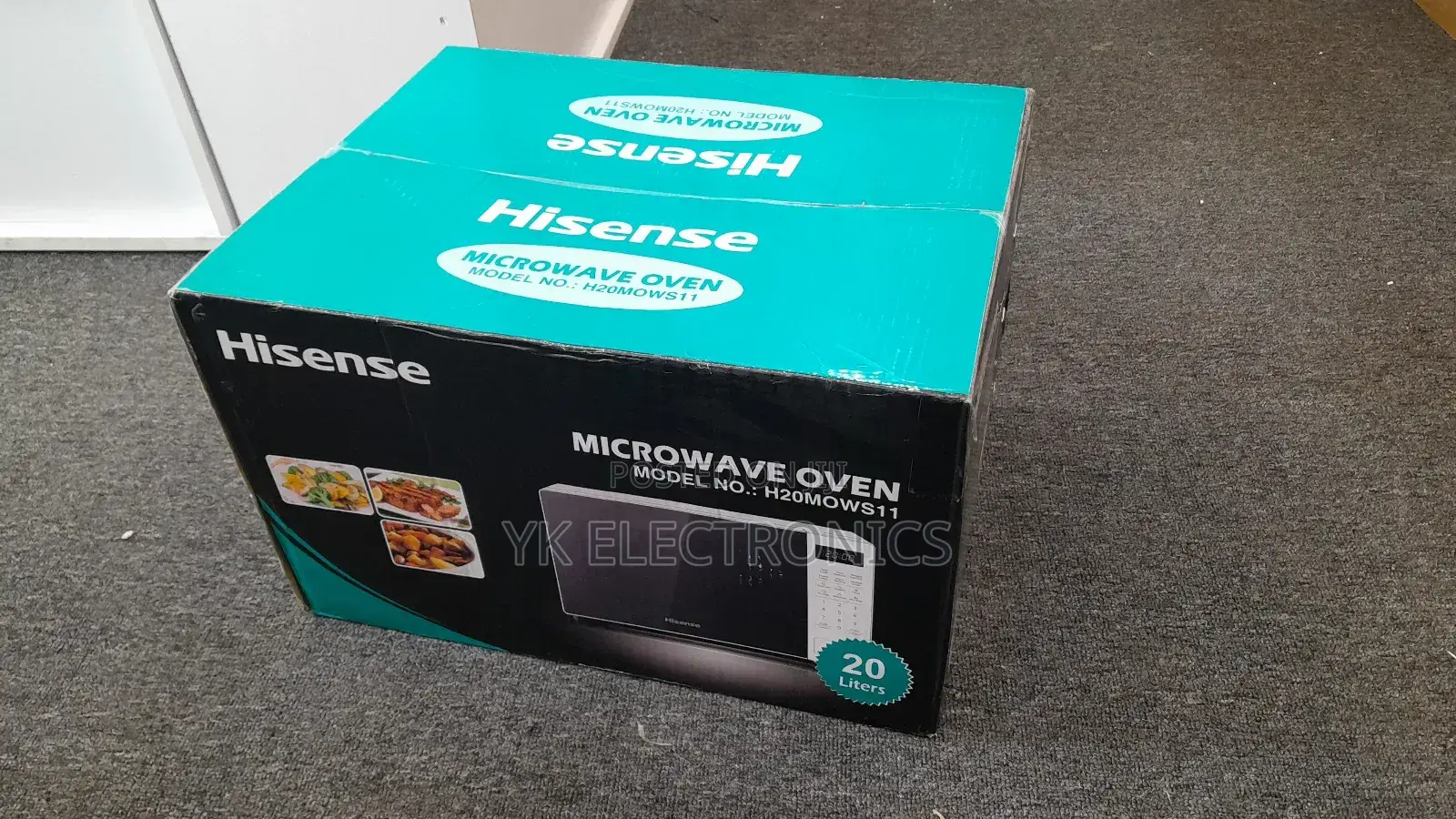 Hisense H20mobs11 Microwave Oven Solo, 20l - Silver