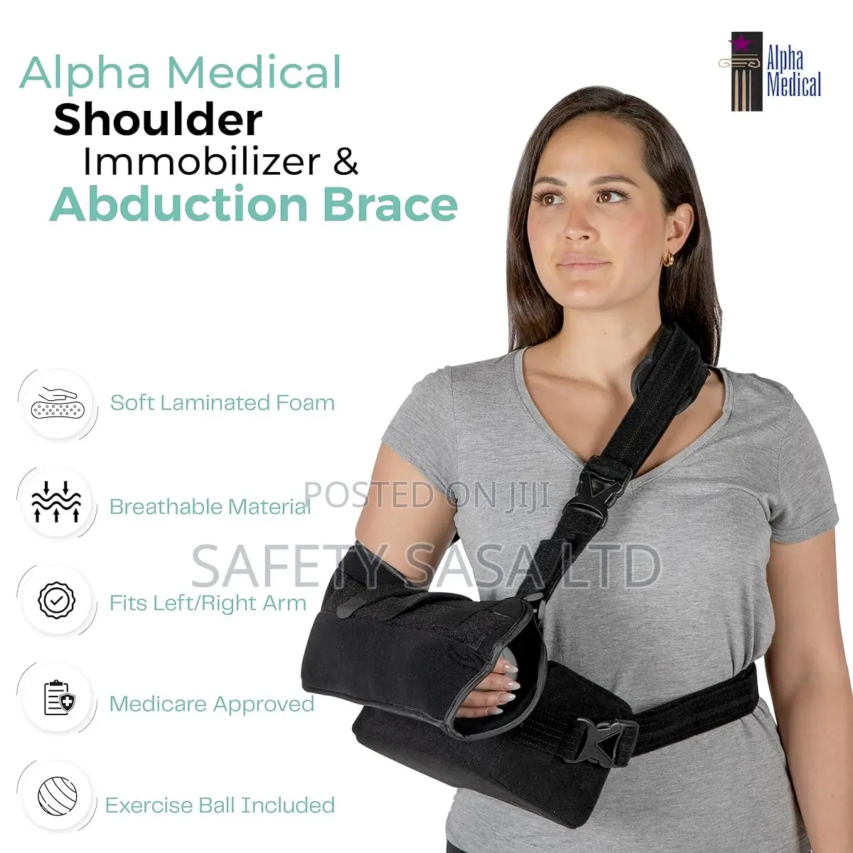 Shoulder Immobilizer W/Removable Pillow