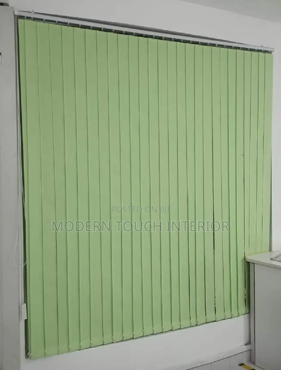 Green Vertical Blinds