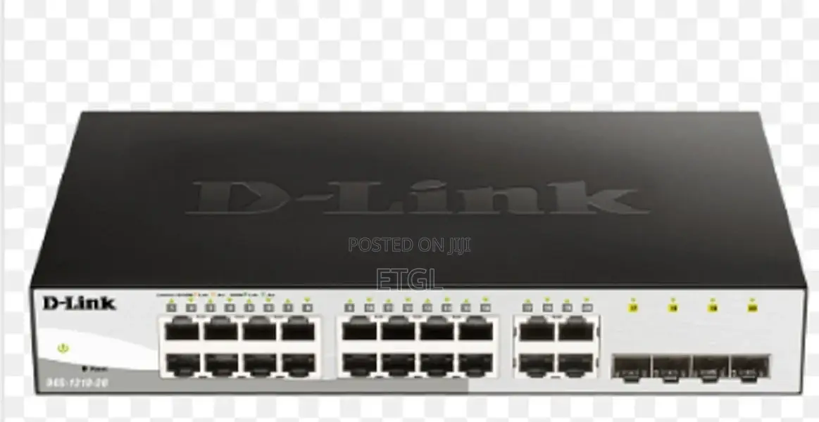 D-Link DGS-1210-20 16 Port Smart Managed Gigabit Switch