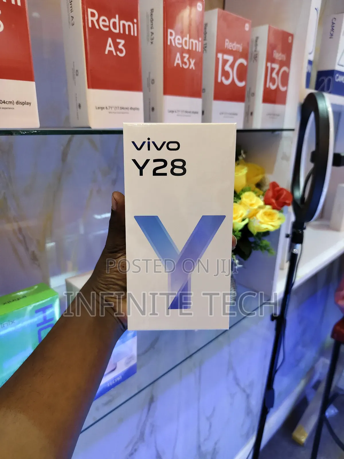 New Vivo Y28 8 GB Black