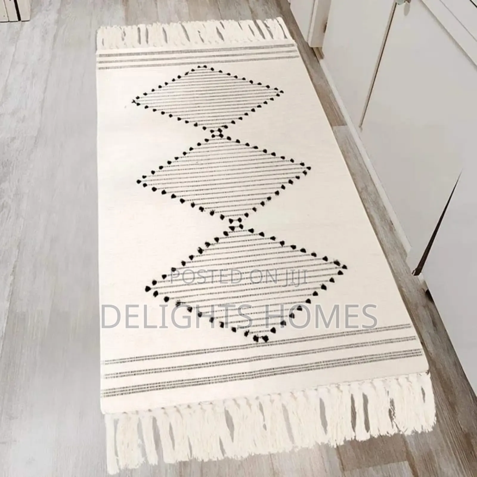 Bohemian Geometric Rugs With Tassles -Sen