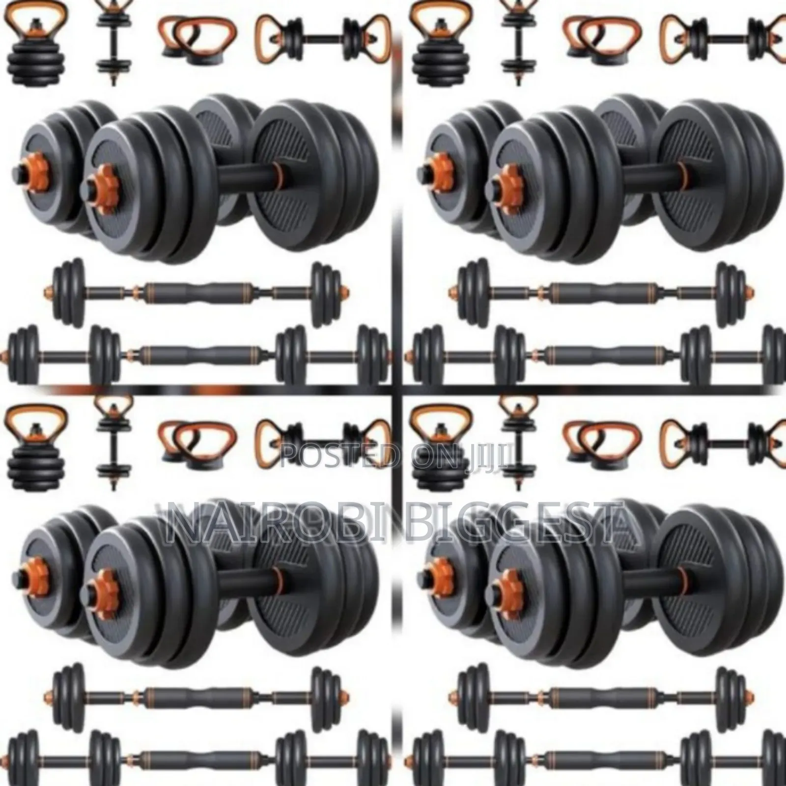 40kg Dumbell 6 in 1
