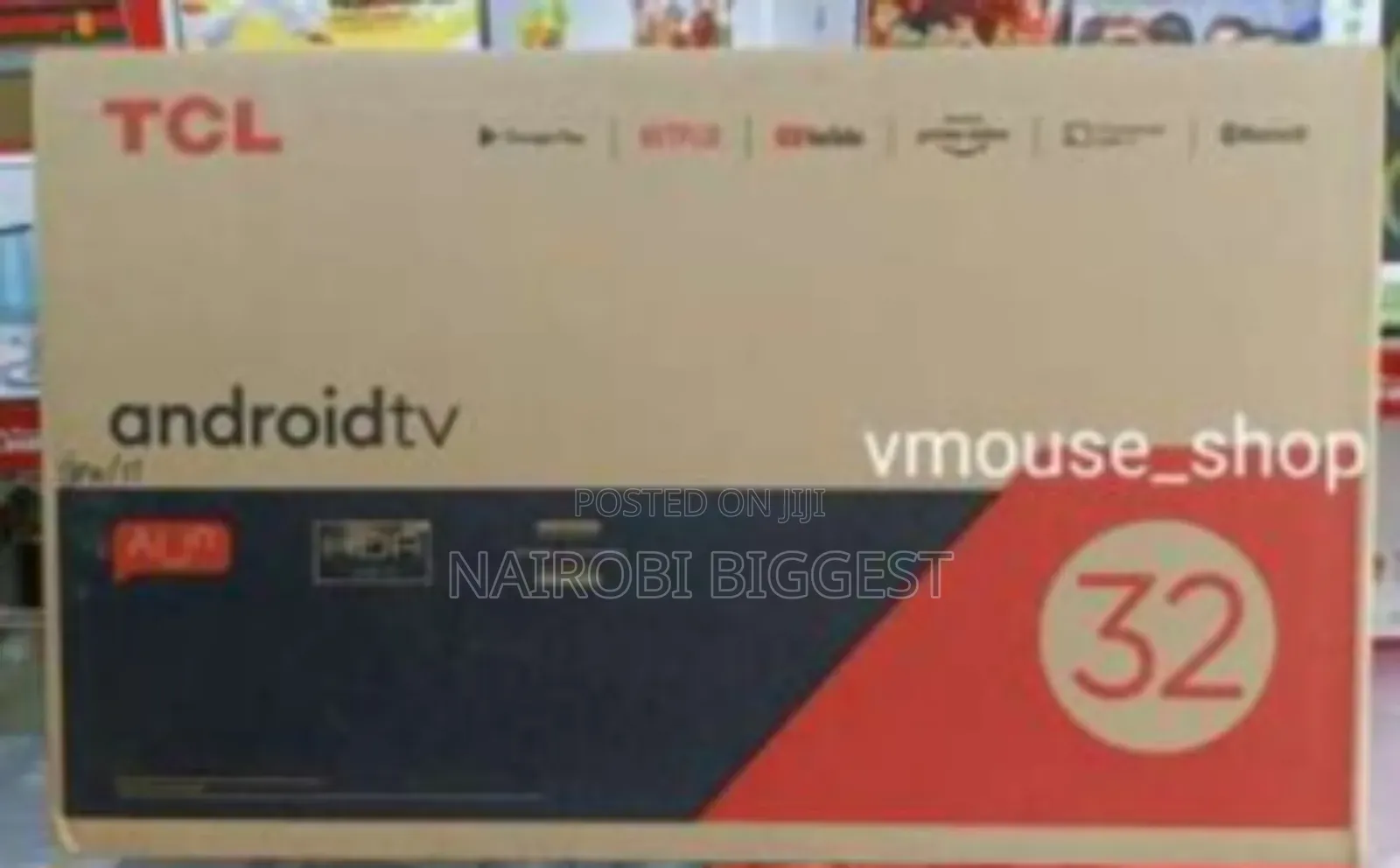 TCL Frameless 32" Inches Smart Television