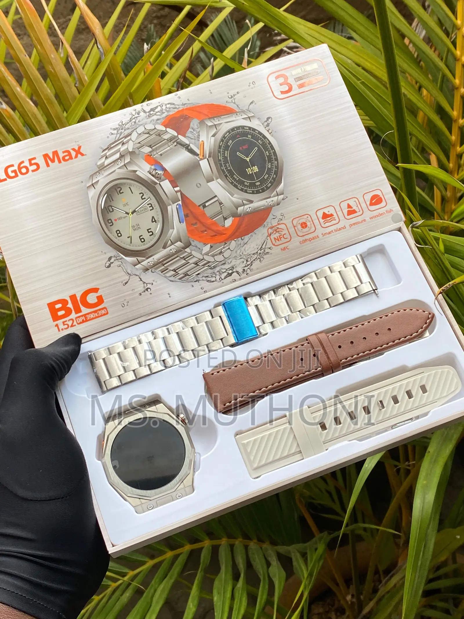 LG65 Max 3 in 1 Smartwatch