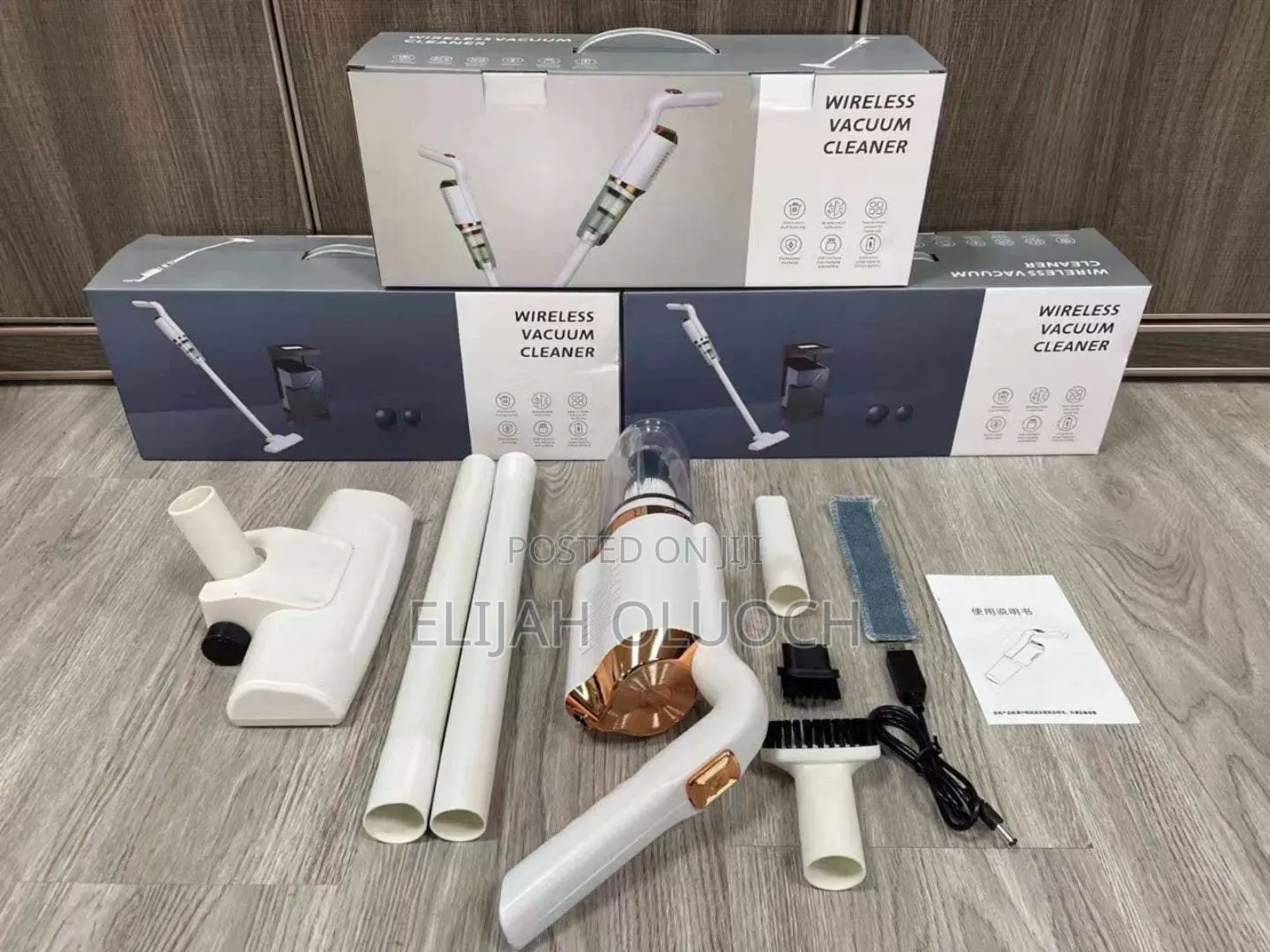Rechargeable Cordless 3 in 1 Vacuum Cleaner*
