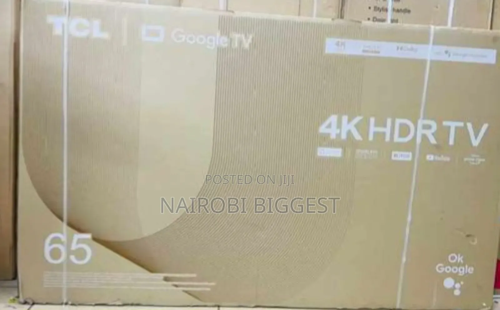 TCL 65" Best 4khd Smart Frameless Television
