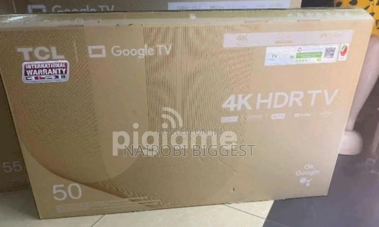 Tcl 50" Inches Hdrt 4k Resolution Television