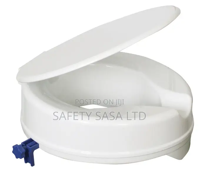Portable Toilet Seat Raiser With Lid