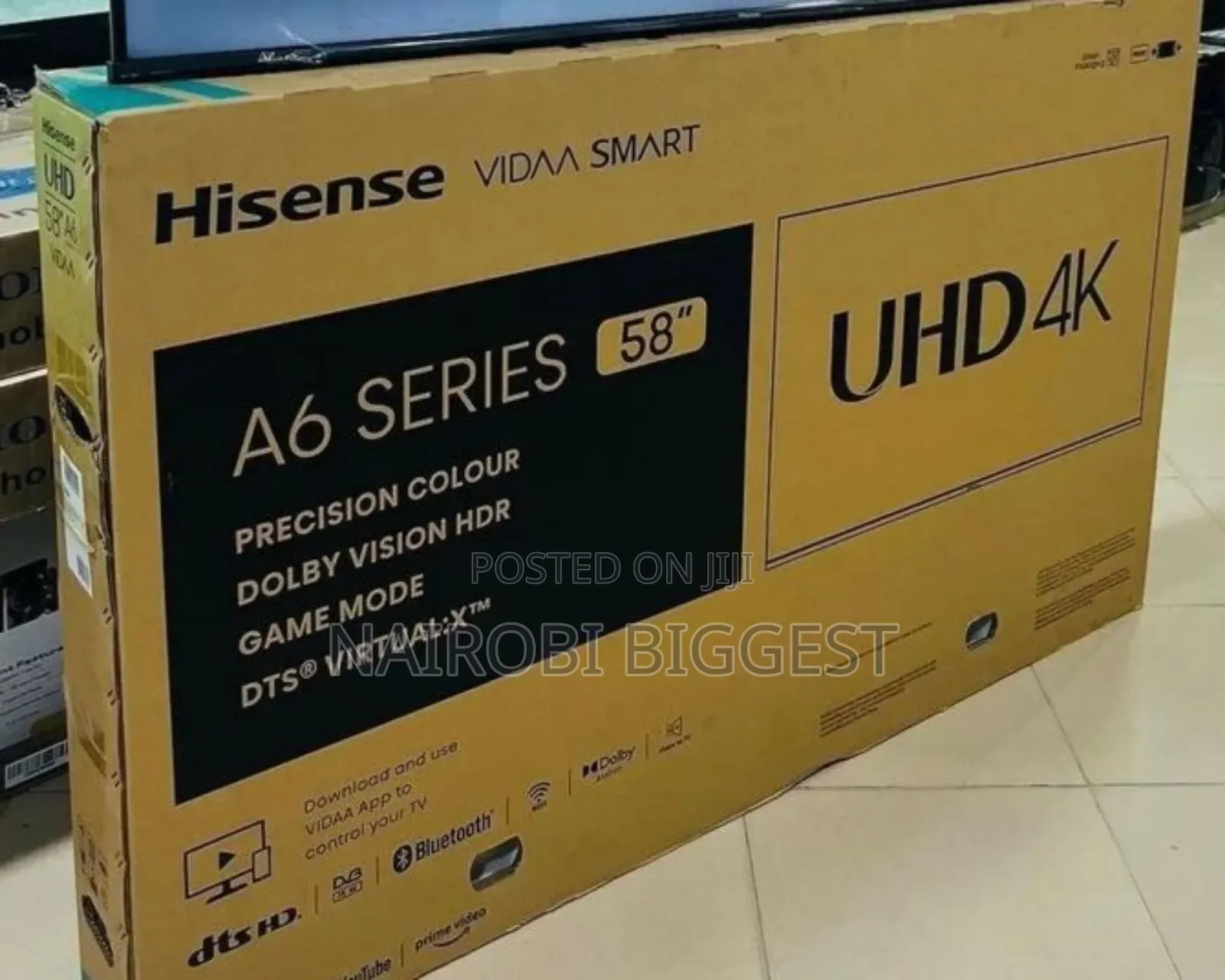 Hisense 58" A6 Series Uhd Television