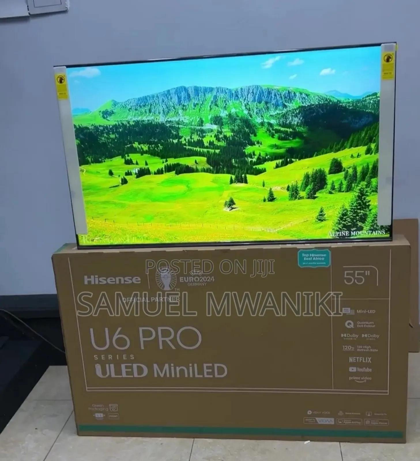 Hisense 55" Uled Pro Mini-Led Tv 55u6n
New Model 2024